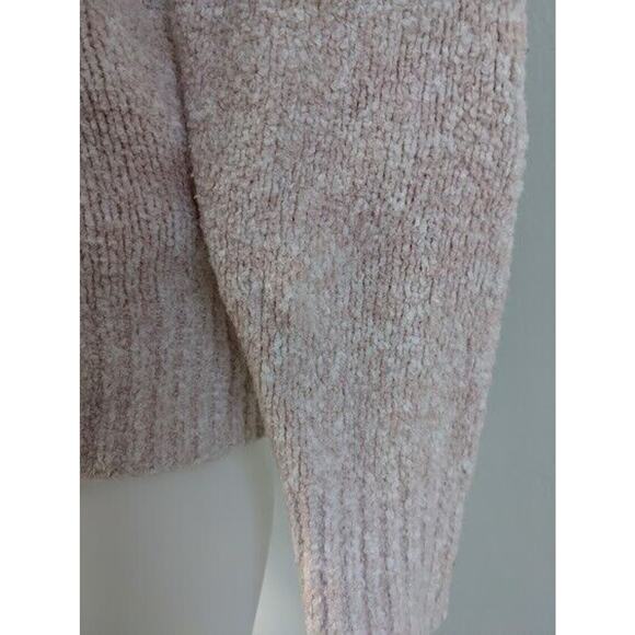 Lavie Size XS Knit Sweater Pullover Light Pink Cotton Wool Blend Crew Neck - Picture 5 of 10